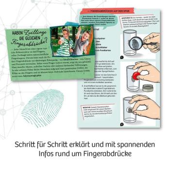 Finger-Abdrücke - Spuren sichern- Täter überführen