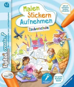 tiptoi® CREATE Malen Stickern Aufnehmen: Zauberschule