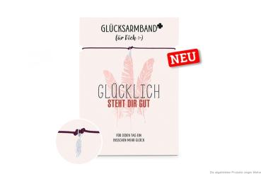 Glücksarmband - Glücklich steht Dir gut