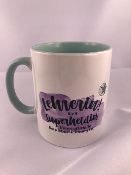 Two-Tone Tasse mit individueller Beschriftung