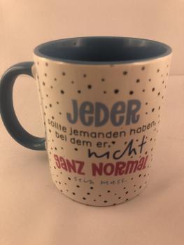 Two-Tone Tasse mit individueller Beschriftung