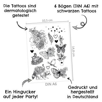 100 schwarze Tattoos