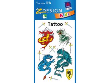 Sticker Tattoo - Drachen