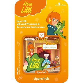 tigercard - Hexe Lilli - Lilli wird Prinzessin & Das geheime Kuchenrezept