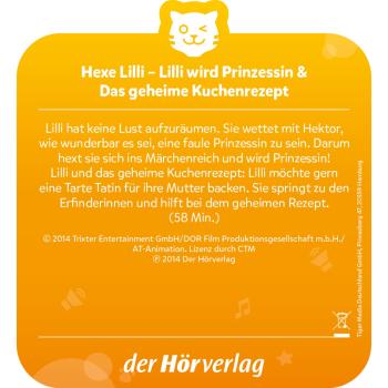 tigercard - Hexe Lilli - Lilli wird Prinzessin & Das geheime Kuchenrezept