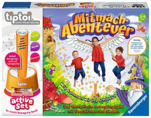 tiptoi® active Set Mitmach-Abenteuer