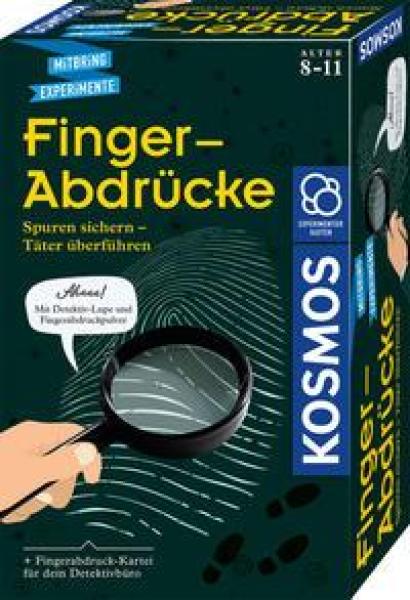 Finger-Abdrücke - Spuren sichern- Täter überführen