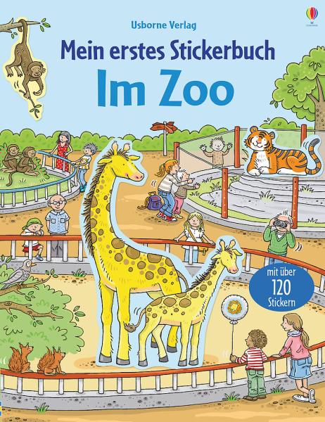 Mein erstes Stickerbuch : Im Zoo