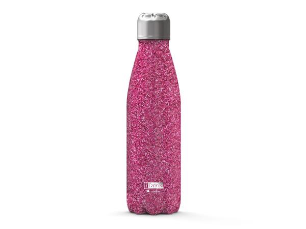 Thermosflasche ISTYLE 500ml Glitzer Pink