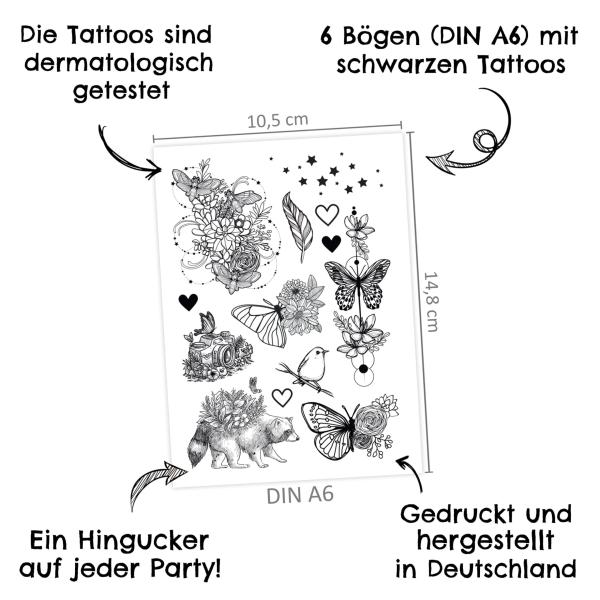 100 schwarze Tattoos