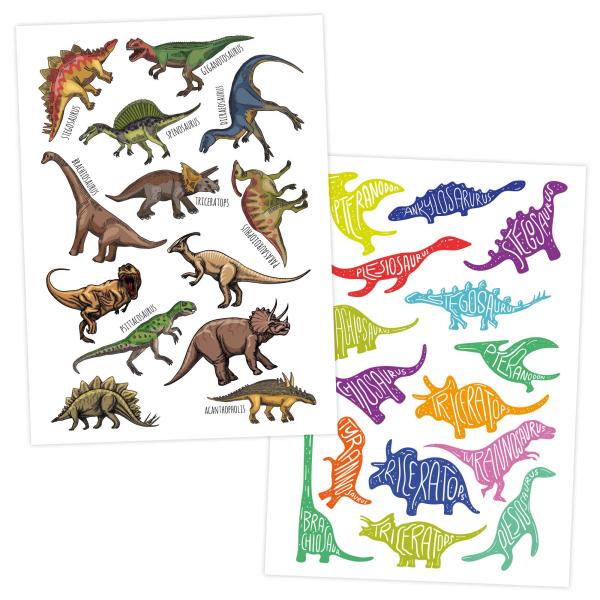 100 Kindertattoos -Dinosaurier