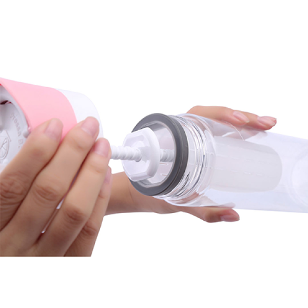 Pressa Bottle Trinkflasche Tritan Pink (Pink)