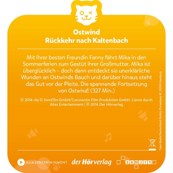 tigercard - Ostwind 2 - Rückkehr nach Kaltenbach