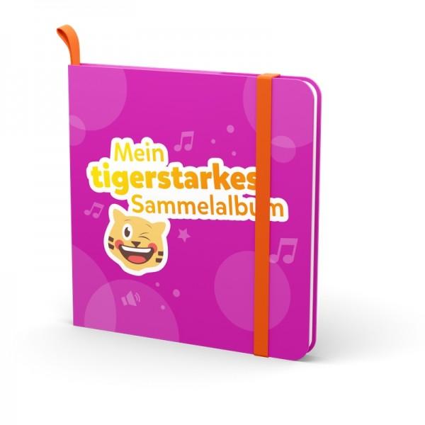 Sammelalbum für Tigercards LILA