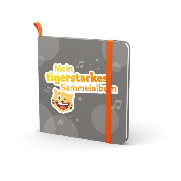 Sammelalbum für Tigercards anthrazit